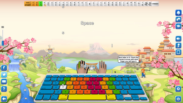 Typing Fingers screenshot 2