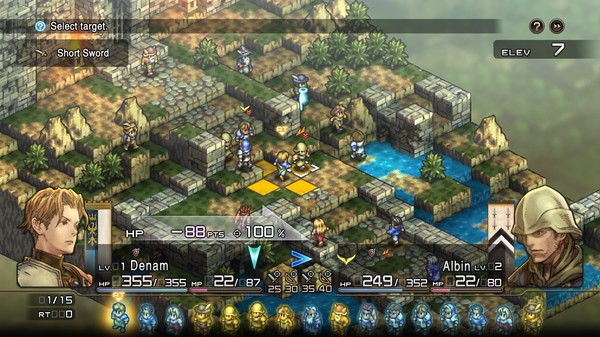 Tactics Ogre: Reborn screenshot