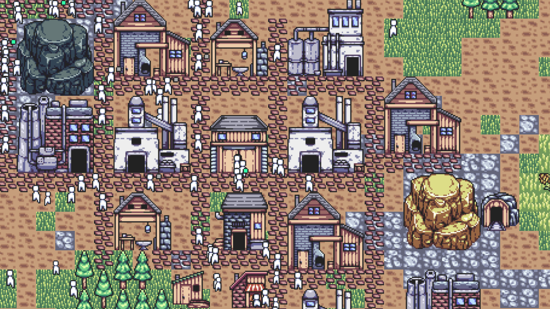 Crowded Blue Dot Demo Featured Screenshot #1