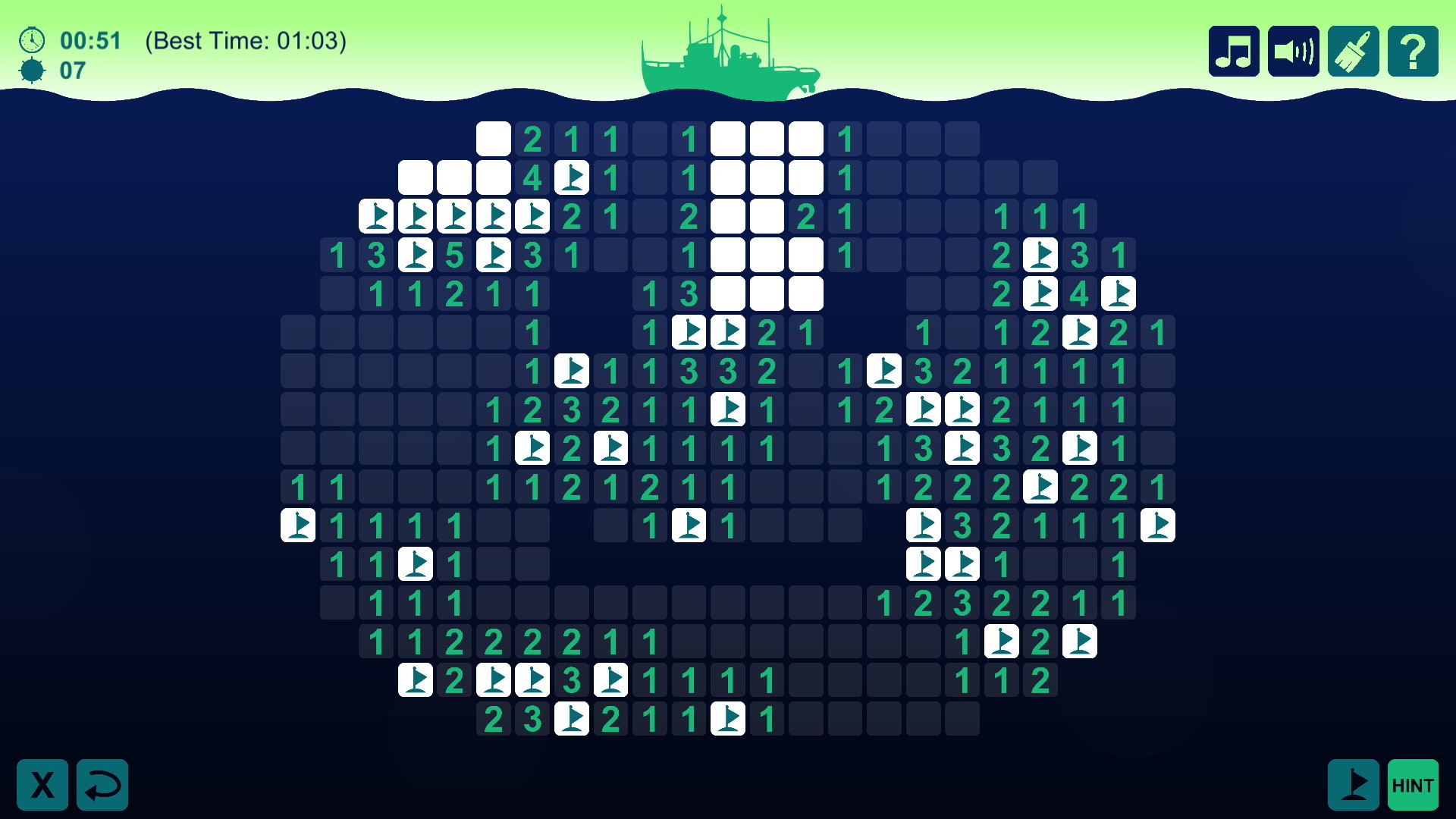 #6. Minesweeper Classy (Steam) 由: Erlend Kirkeboe