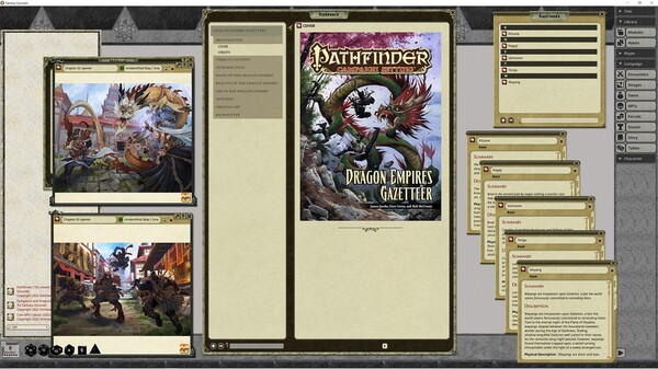 Fantasy Grounds - Pathfinder RPG - Campaign Setting: Dragon Empires Gazetteer