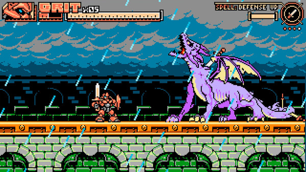 Screenshot z Panzer Paladin Classic 8-bit Soundtrack