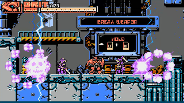 Screenshot z Panzer Paladin Classic 8-bit Soundtrack