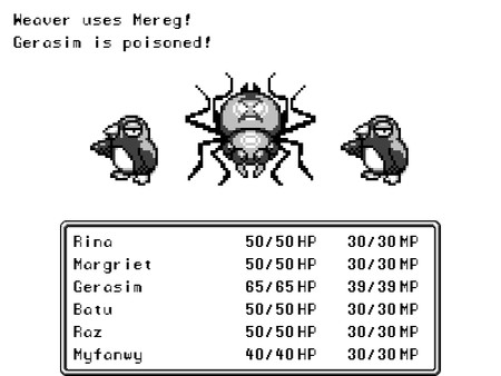 Screenshot z It's Six Random Characters and a Single Floor Dungeon, That's the Whole Game