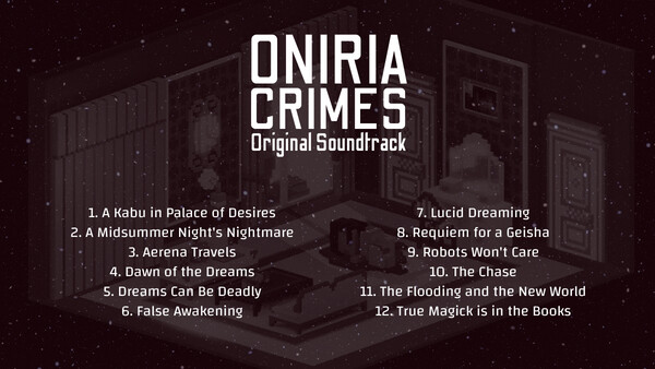 Screenshot z Oniria Crimes Soundtrack