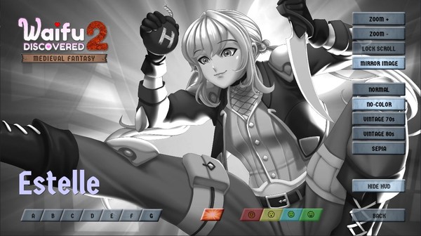 Screenshot z Waifu Discovered 2: Medieval Fantasy