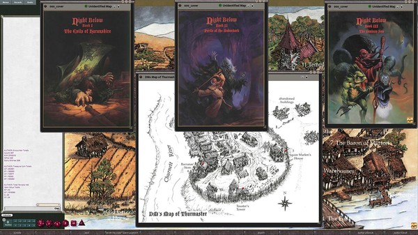 Fantasy Grounds - D&D Classics: Night Below: An Underdark Campaign (2E)