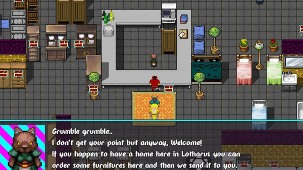 Screenshot z Lotharus - Bacon, Ale & Repeat