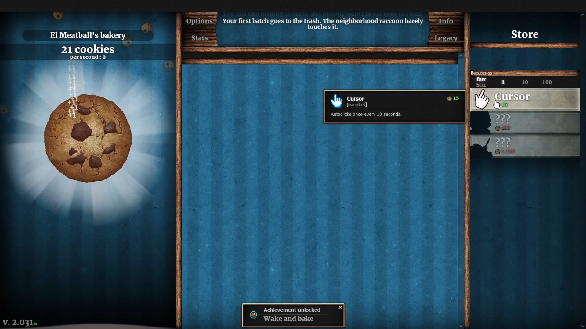 Screenshot #2 for Cookie Clicker