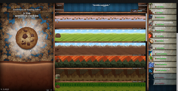 Cookie Clicker captura de ecrã 2