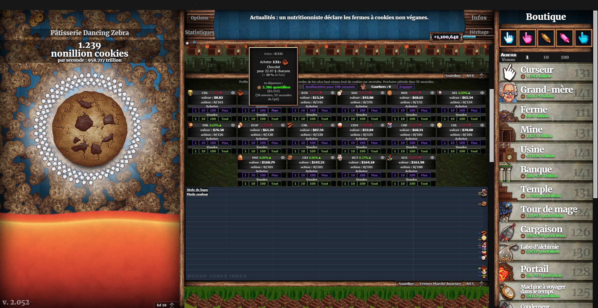 Screenshot Cookie Clicker
