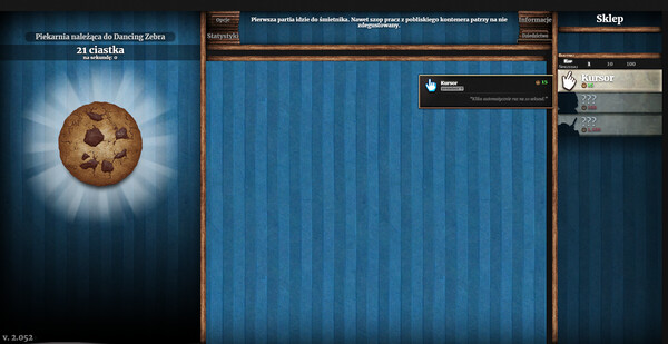 Cookie Clicker zrzut ekranu 1