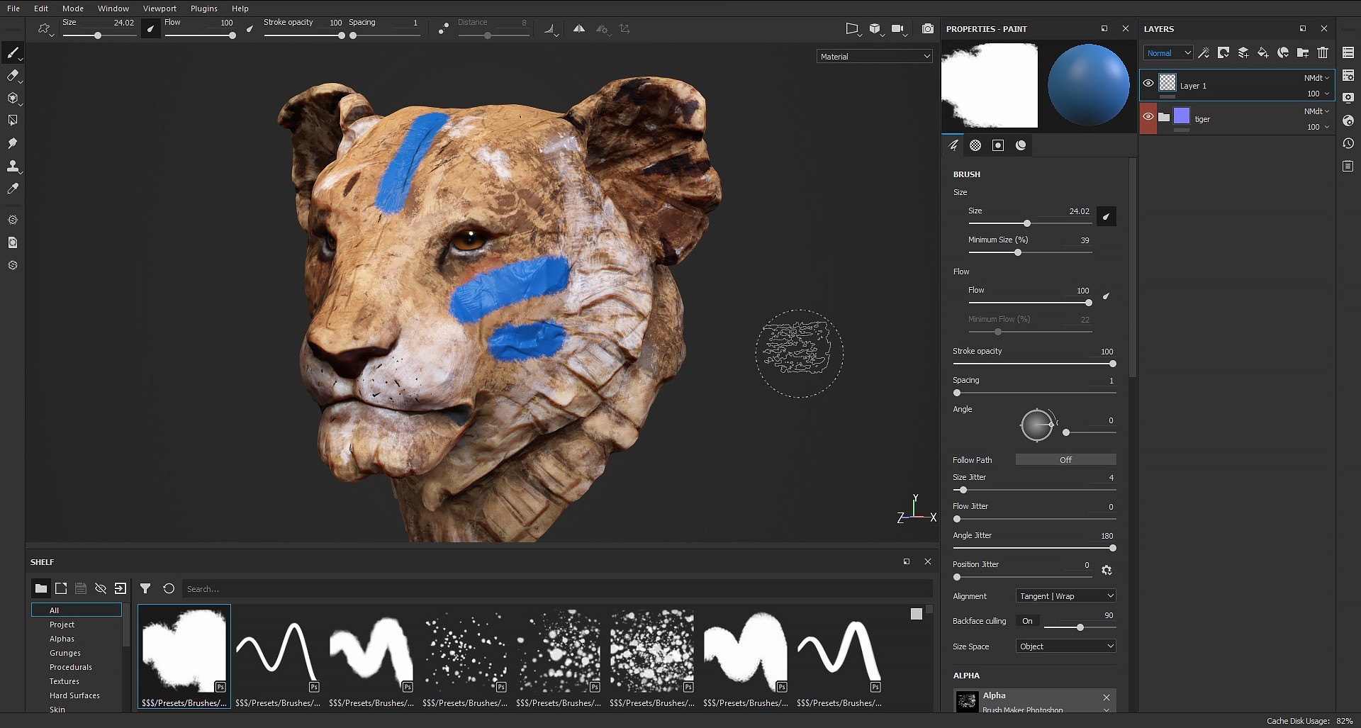 Substance 3D Painter 2021 Featured Screenshot #1