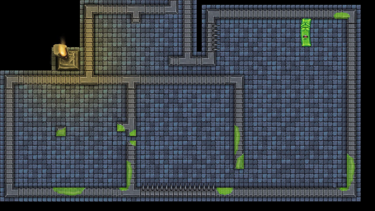 #4. Dungeon Slime: Puzzle's Adventure (Steam) بواسطة: Daniel Siqueira Abdelnur