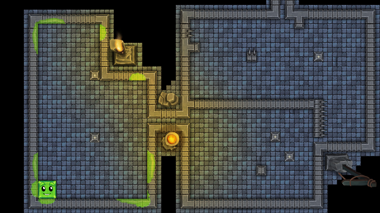#6. Dungeon Slime: Puzzle's Adventure (Steam) بواسطة: Daniel Siqueira Abdelnur