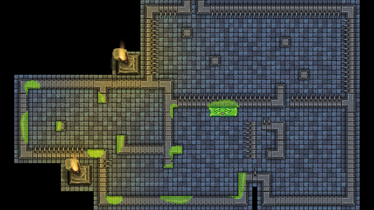 #5. Dungeon Slime: Puzzle's Adventure (Steam) بواسطة: Daniel Siqueira Abdelnur