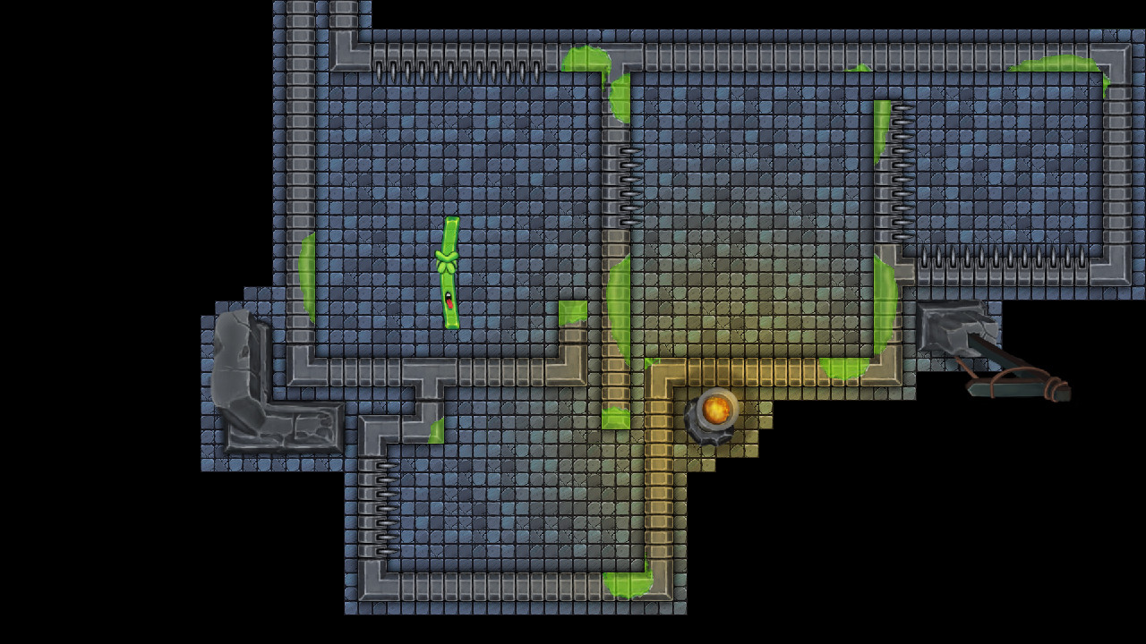 #2. Dungeon Slime: Puzzle's Adventure (Steam) بواسطة: Daniel Siqueira Abdelnur