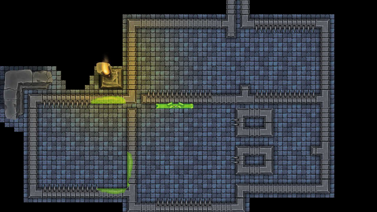 #3. Dungeon Slime: Puzzle's Adventure (Steam) بواسطة: Daniel Siqueira Abdelnur