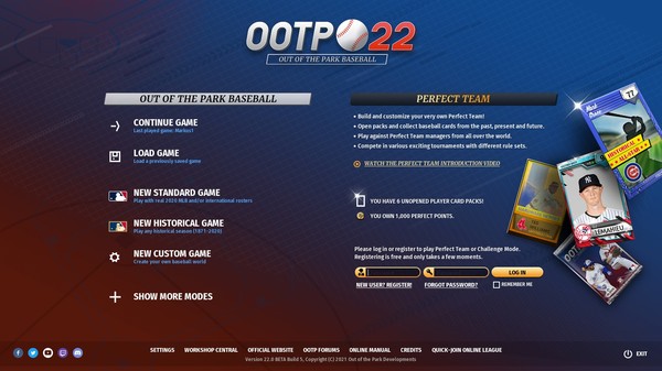 Out of the Park Baseball 22 screenshot