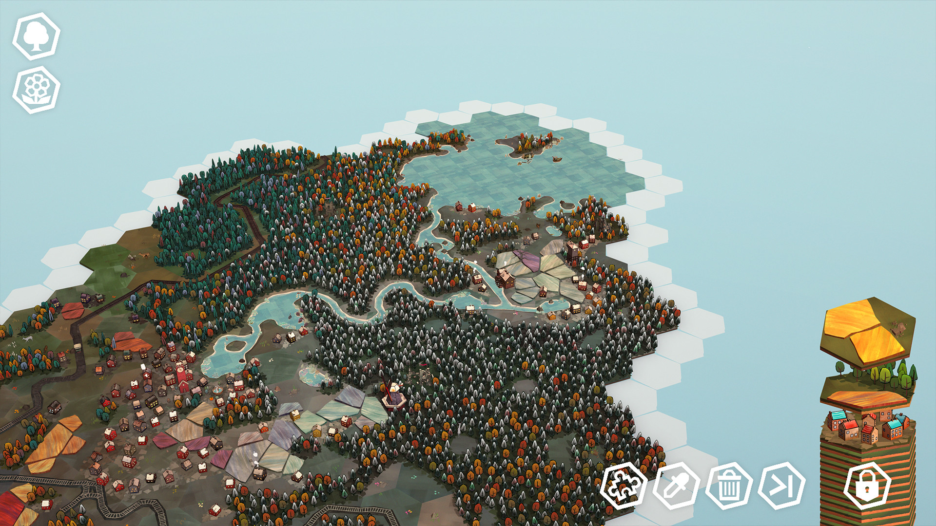 Скриншот игры Dorfromantik - 7