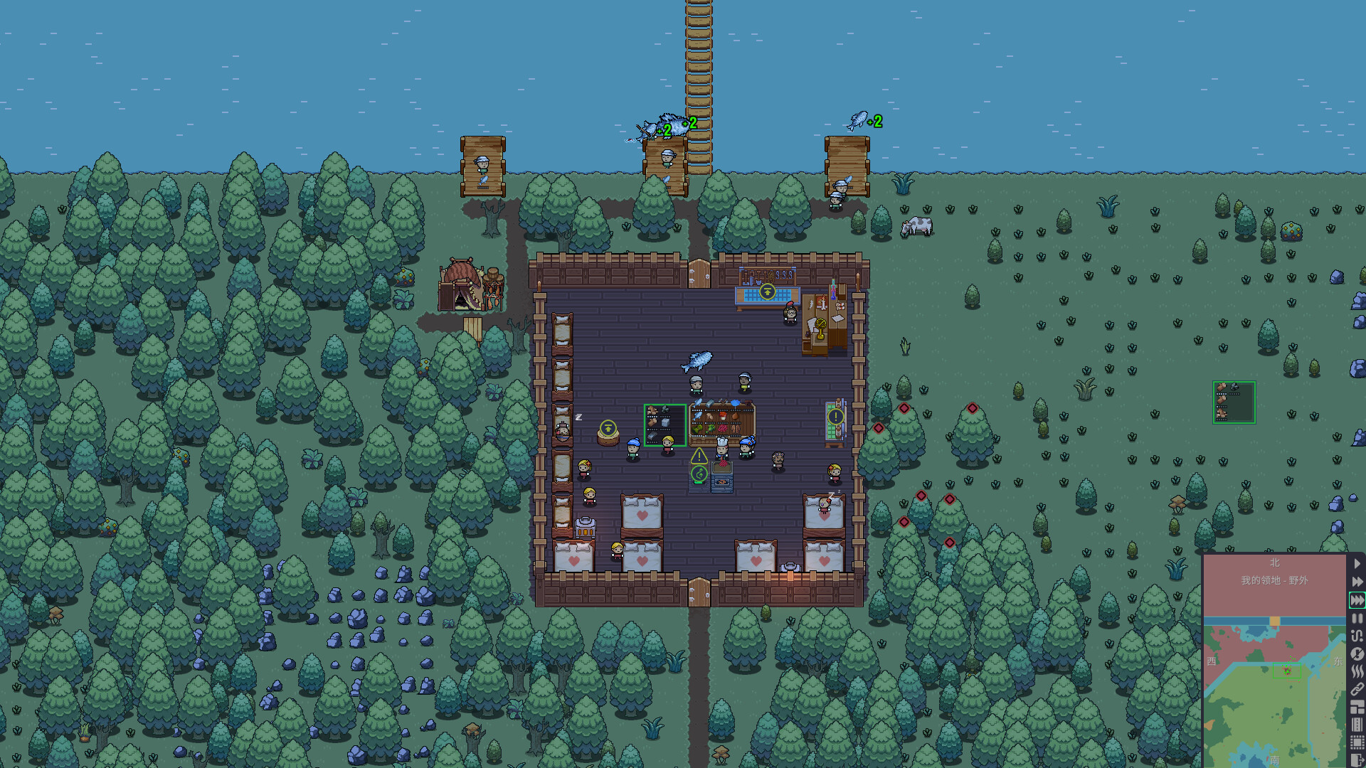 Territory: Farming and Fighting