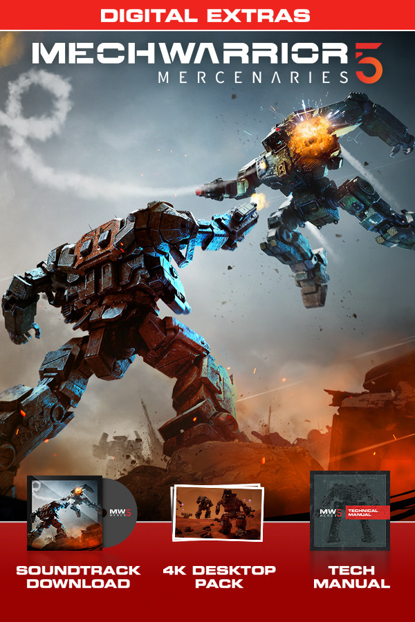 MechWarrior 5: Mercenaries - Digital Extras Content