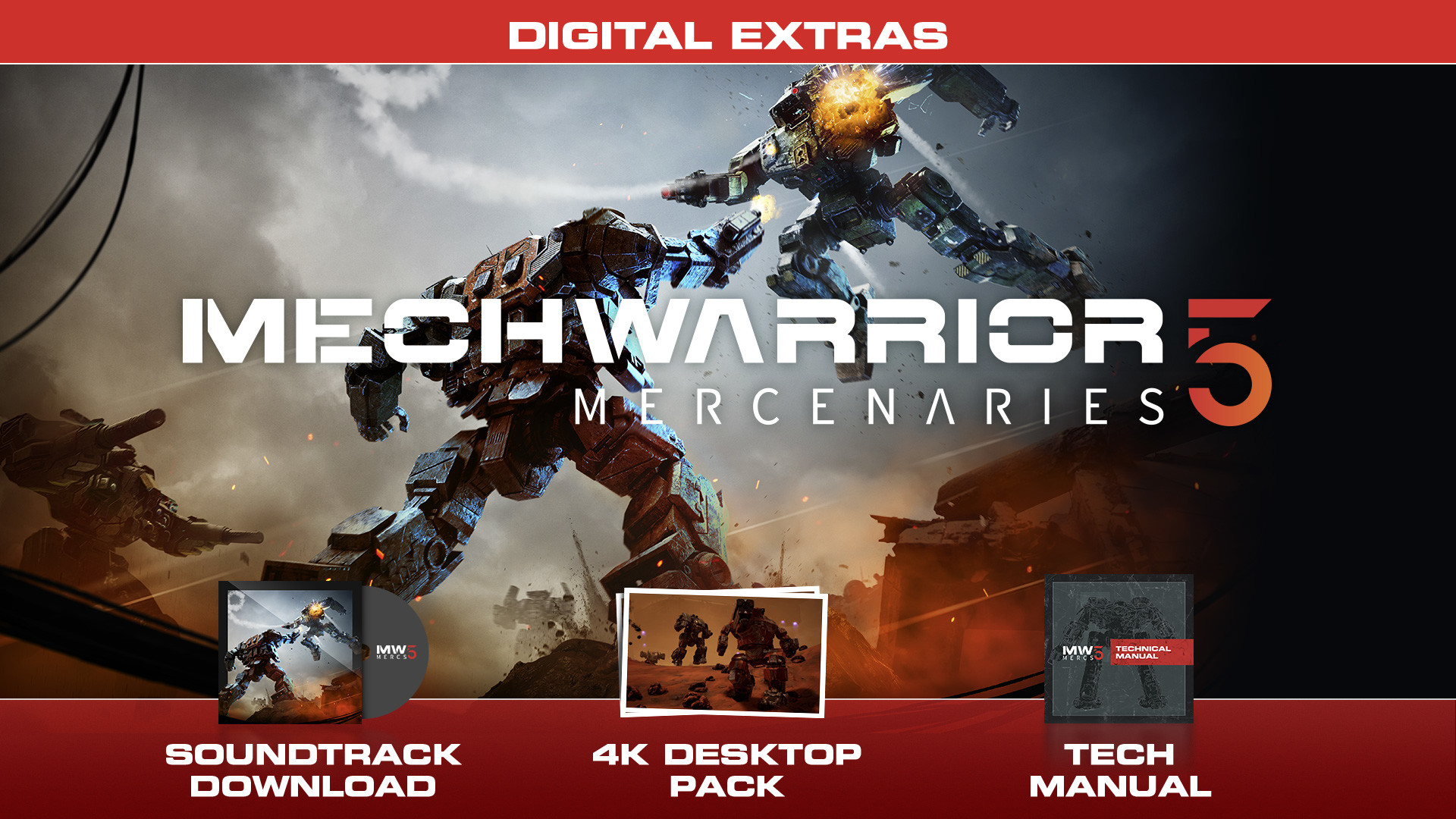 MechWarrior 5: Mercenaries - Digital Extras Content Featured Screenshot #1