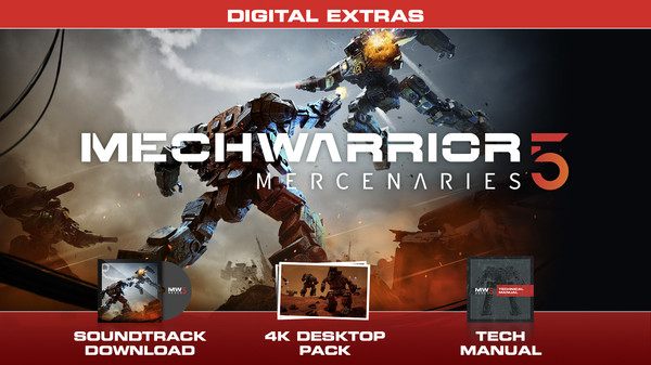 MechWarrior 5: Mercenaries - Digital Extras Content