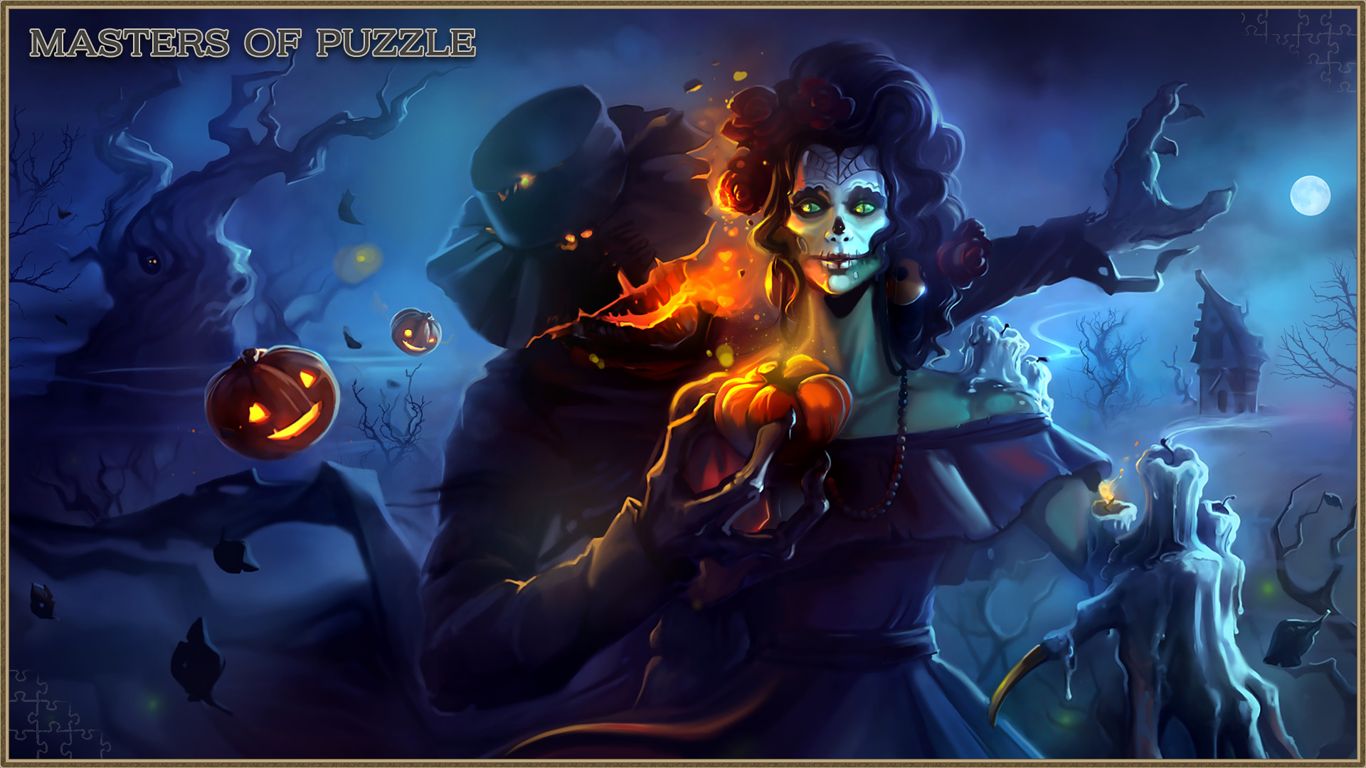 Masters of Puzzle - Halloween Edition: Undeadly Romance Featured Screenshot #1