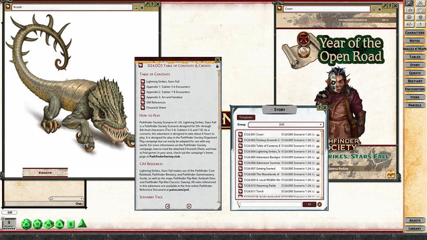 Fantasy Grounds - Pathfinder 2 RPG - Pathfinder Society Scenario #1-24: Lightning Strikes, Stars Fall