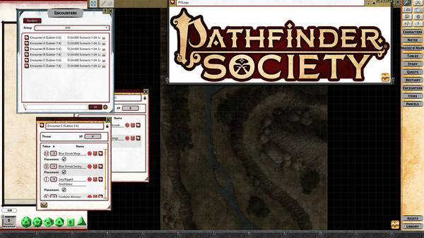 Fantasy Grounds - Pathfinder 2 RPG - Pathfinder Society Scenario #1-24: Lightning Strikes, Stars Fall