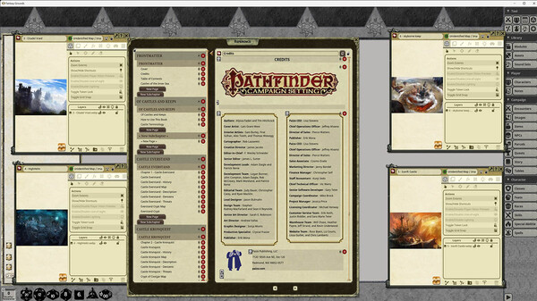Fantasy Grounds - Pathfinder RPG - Campaign Setting: Castles of the Inner Sea