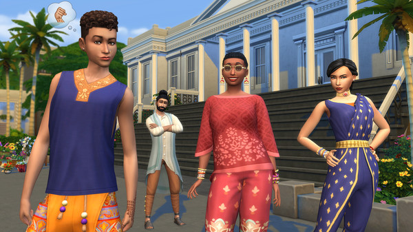 The Sims™ 4 Fashion Street Kit screenshot 2