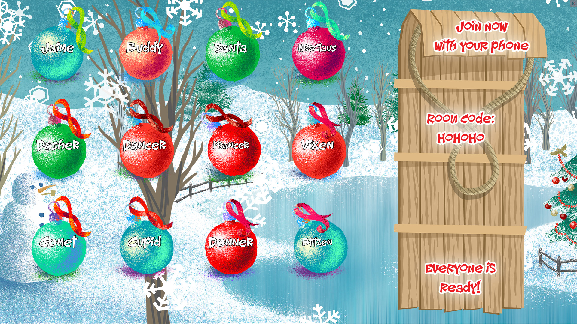 Christmas Movie Bingo
