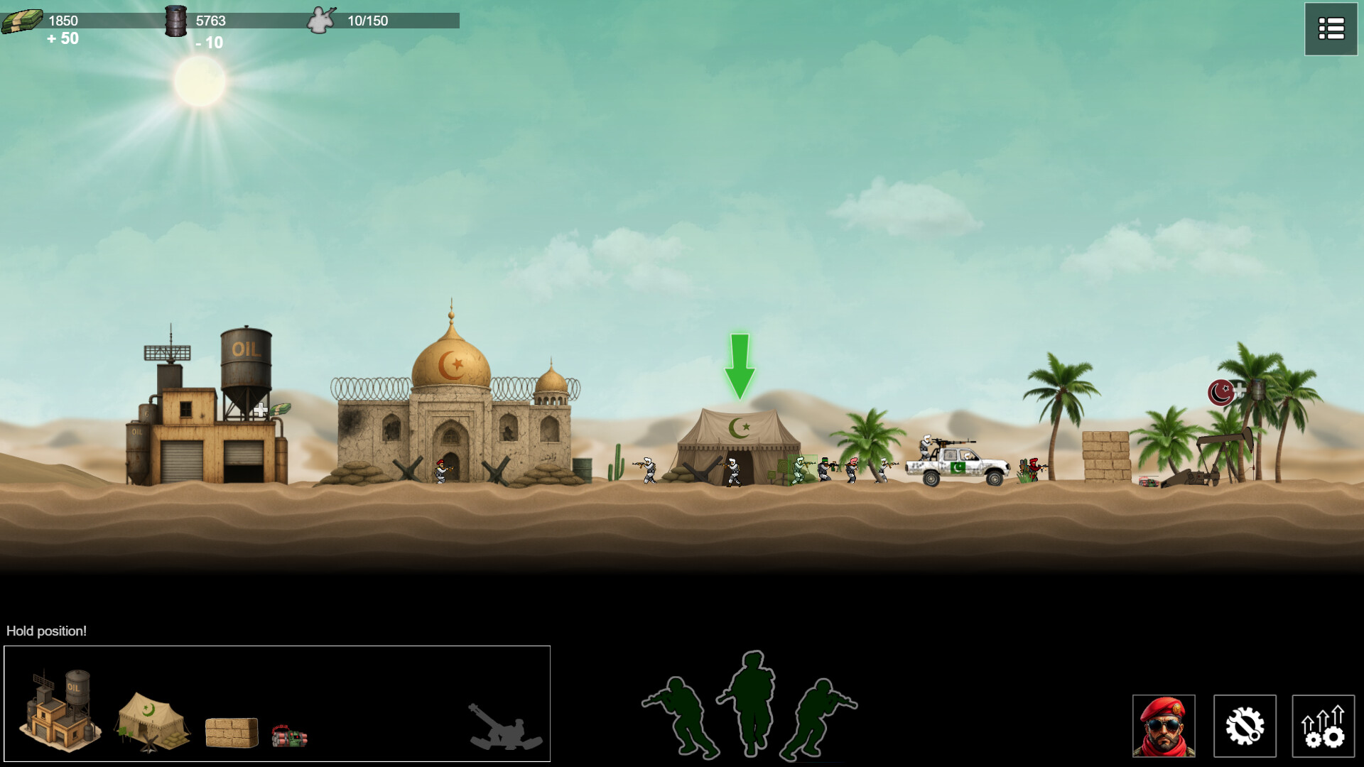 Military Crusaders screenshot screenshot 1