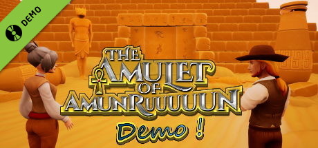 The Amulet of AmunRun Demo game cover