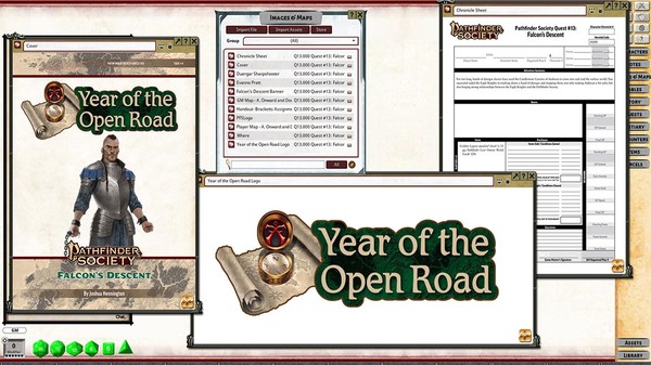 Fantasy Grounds - Pathfinder 2 RPG - Pathfinder Society Quest #13: Falcons' Descent