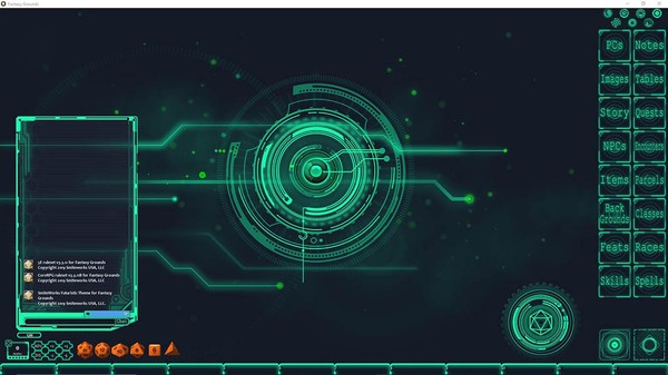 Fantasy Grounds - FG Theme - Futuristic