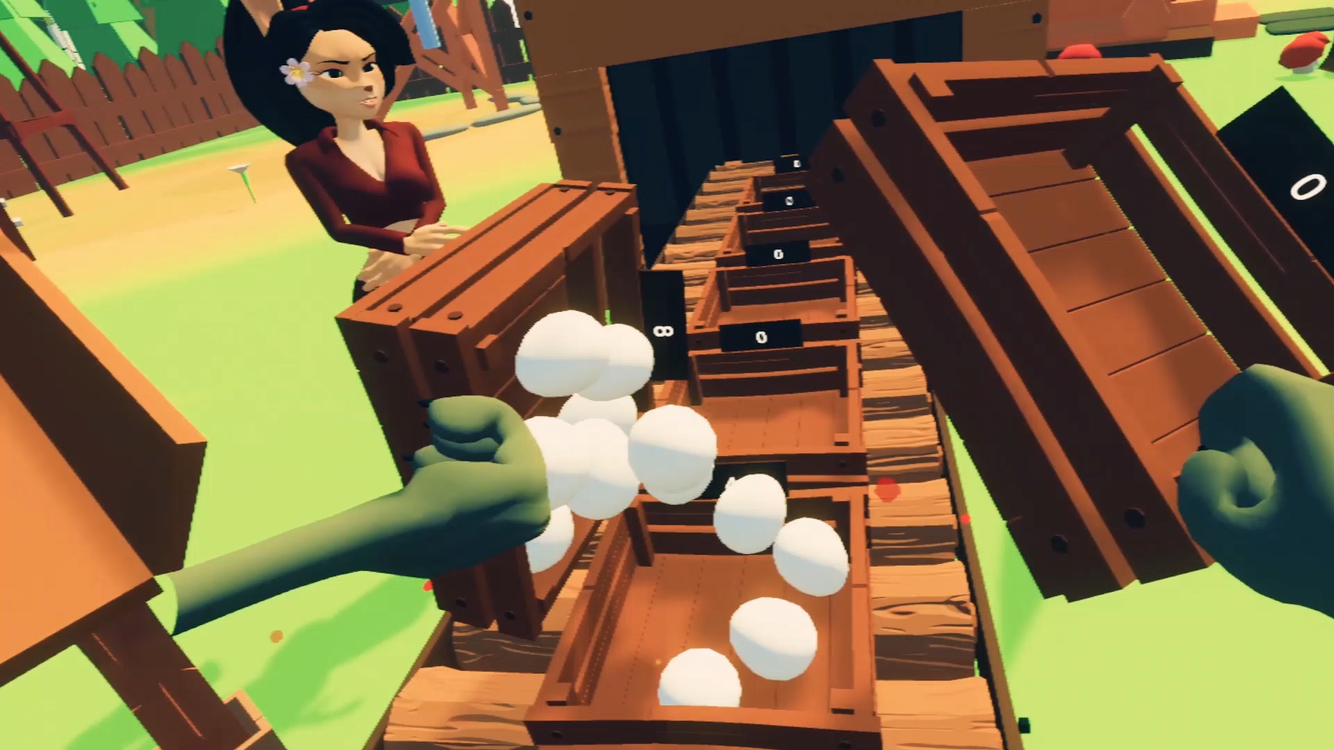 Eggs Catcher VR Featured Screenshot #1