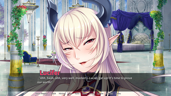 Screenshot z Conquer and Breed the Demon Queen