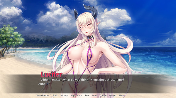 Screenshot z Conquer and Breed the Demon Queen