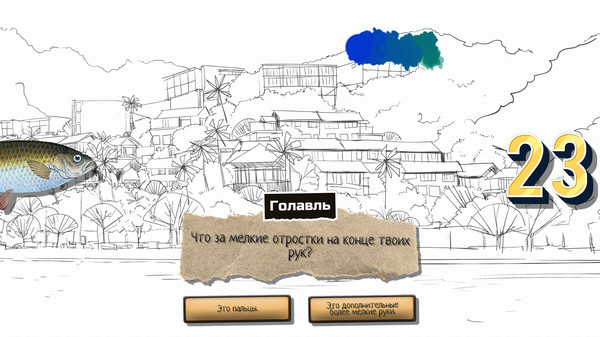 Screenshot z Odd Adventure of Chub, Color, 23 and You