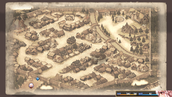 Screenshot z LAST EMBRYO -EITHER OF BRAVE TO STORY-