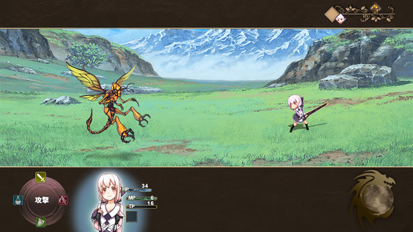 Screenshot z LAST EMBRYO -EITHER OF BRAVE TO STORY-