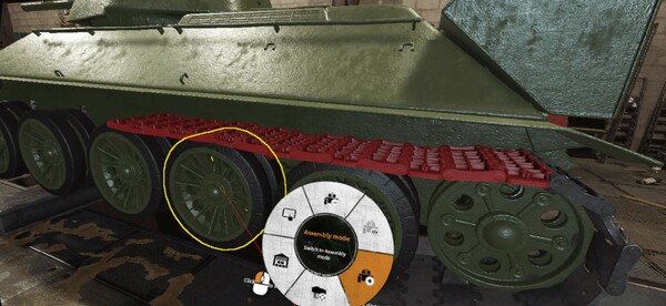 Screenshot z Tank Mechanic Simulator VR