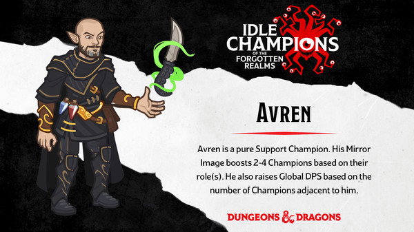 Idle Champions - Artificer Avren Skin & Feat Pack