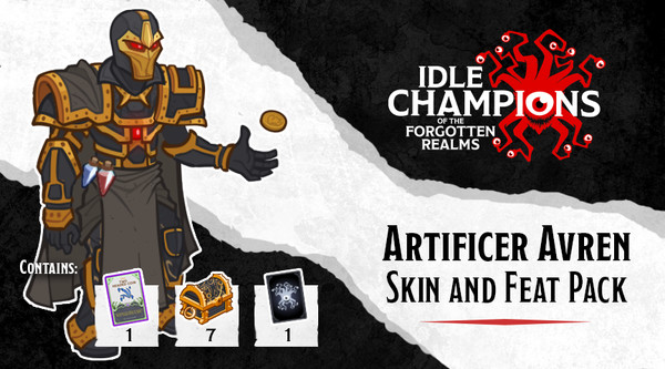 Idle Champions - Artificer Avren Skin & Feat Pack