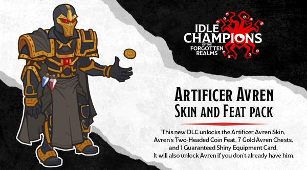 Idle Champions - Artificer Avren Skin & Feat Pack