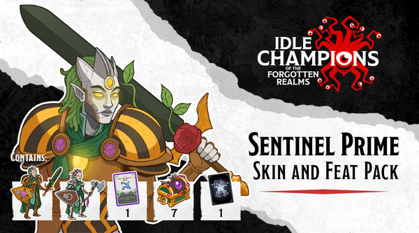 Idle Champions - Sentinel Prime Sentry Skin & Feat Pack