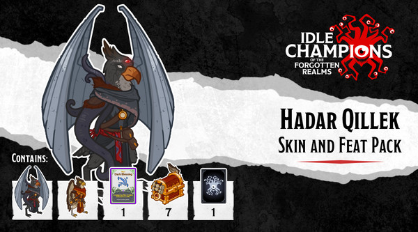 Idle Champions - Hadar Qillek Skin & Feat Pack